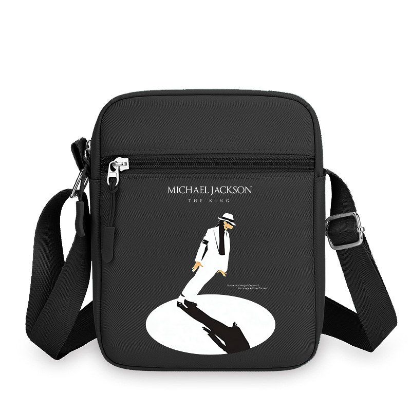 Women Accessories Trendy - 男性女性アニメ電話収納ポーチ MJ カジュアルアクセサリーハンドバッグマイケル・ジャクソンファッションクリエイティブクロスボディバッグ誕生日プレゼント