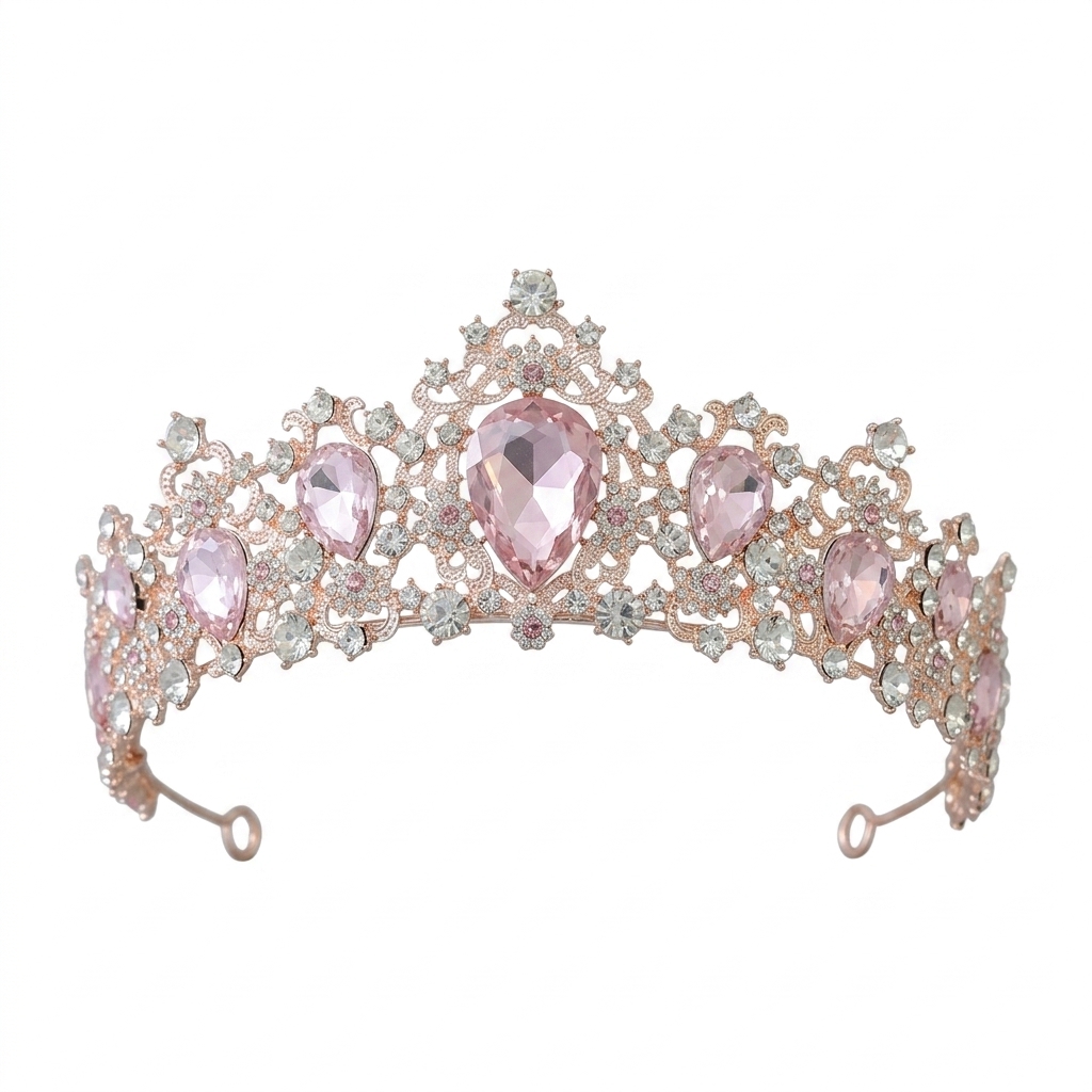 Women Accessories Photos - エレガントなティアラヘアバンド ブライダル ウェディング パーティー ページェント 写真撮影用