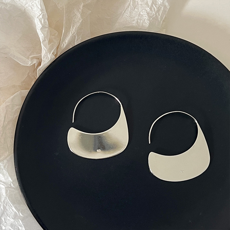 925 スターリングシルバー誇張ビッグフープイヤリング女性の - Statement Earrings Oversized のレビューと価格