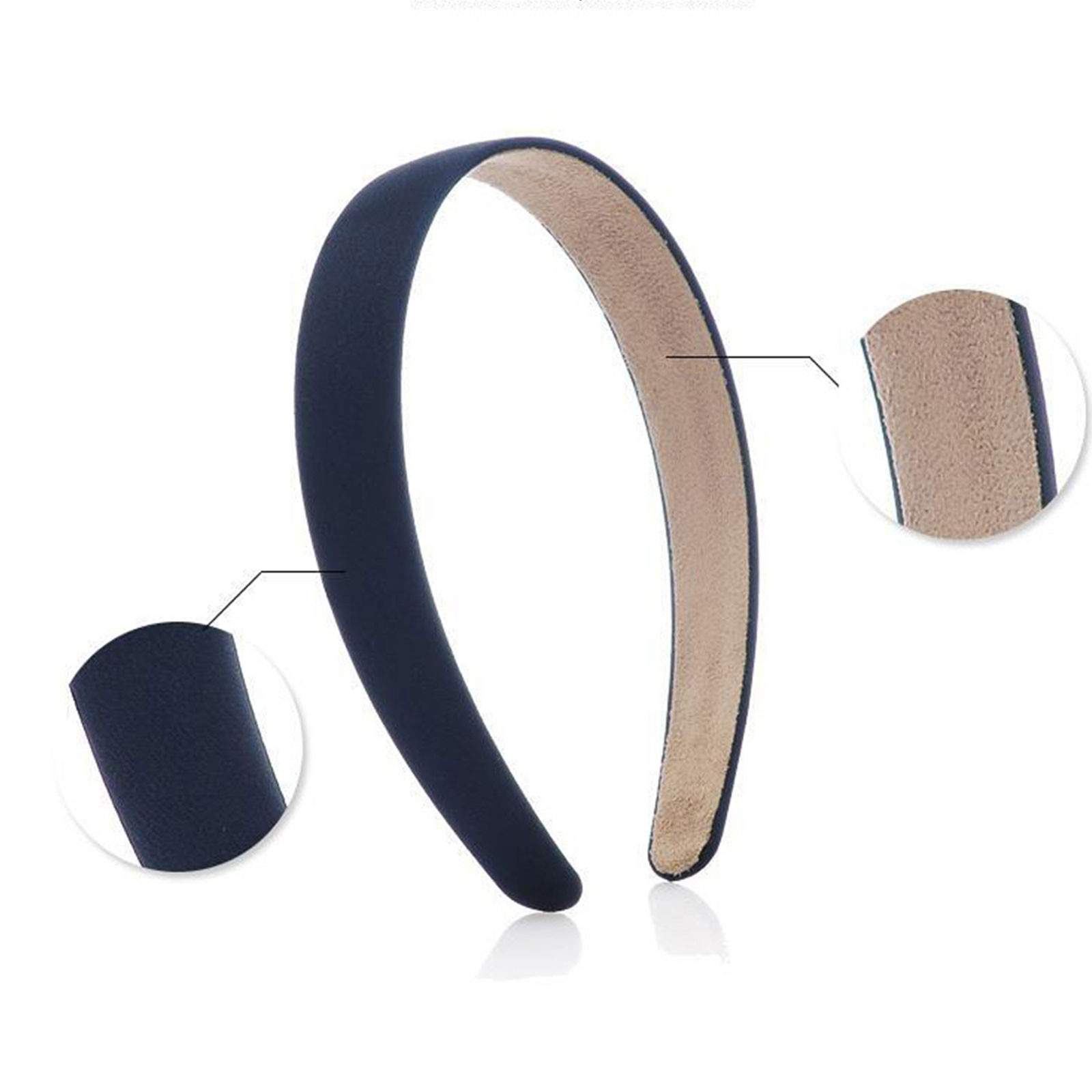 つば広生地ソリッドヘアバンド女性ワイルド外出韓国甘いヘッドバ - Women'S Accessories Go Outdoors のレビューと価格