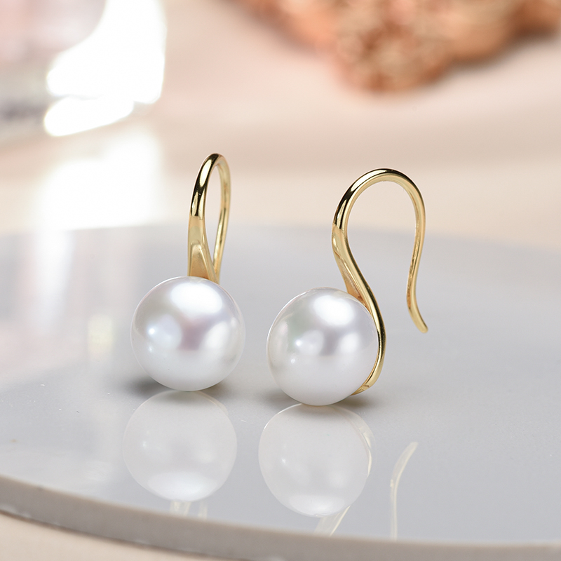 女性用ブラックパールイヤリング,925スターリングシルバージ - Statement Earrings Oversized のレビューと価格