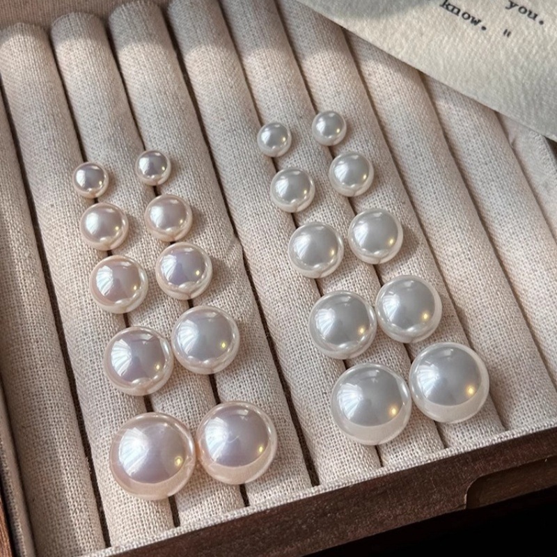 925 シルバー針楕円形の真珠の耳爪イヤリング女性のファッシ - Statement Earrings Oversized のレビューと価格