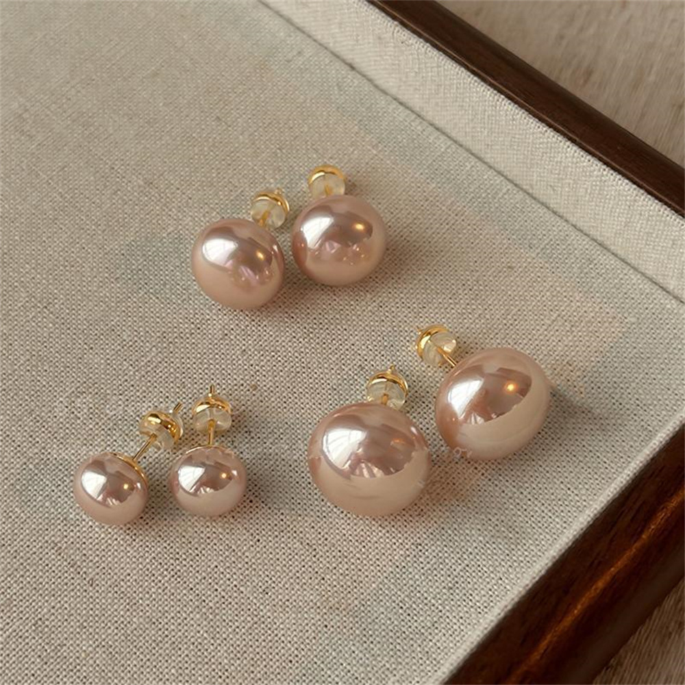 925 シルバー針楕円形の真珠の耳爪イヤリング女性のファッシ - Statement Earrings Oversized のレビューと価格