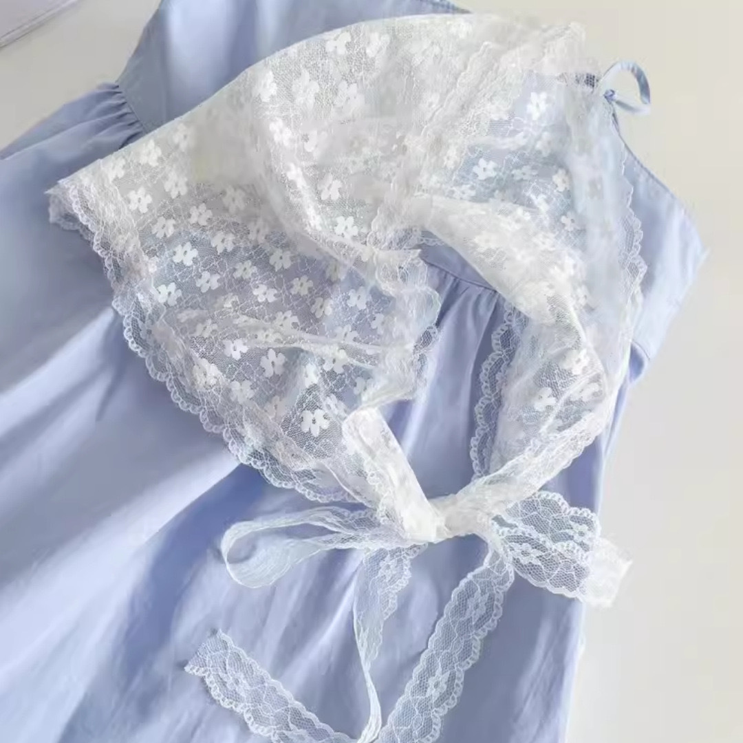 ファッションレース三角形スカーフロマンチックな花柄レースヘア - Women Accessories Photos のレビューと価格