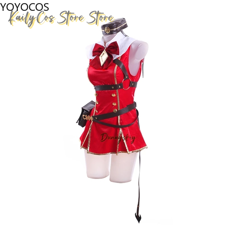 ゴールドシップコスプレ衣装ウィッグ帽子耳尾赤い衣装アカデミー - Women'S Red Accessories のレビューと価格