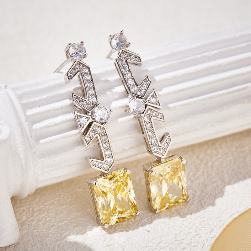 純粋な 925 スターリングシルバージュエリー女性のためのビ - Statement Earrings Oversized のレビューと価格