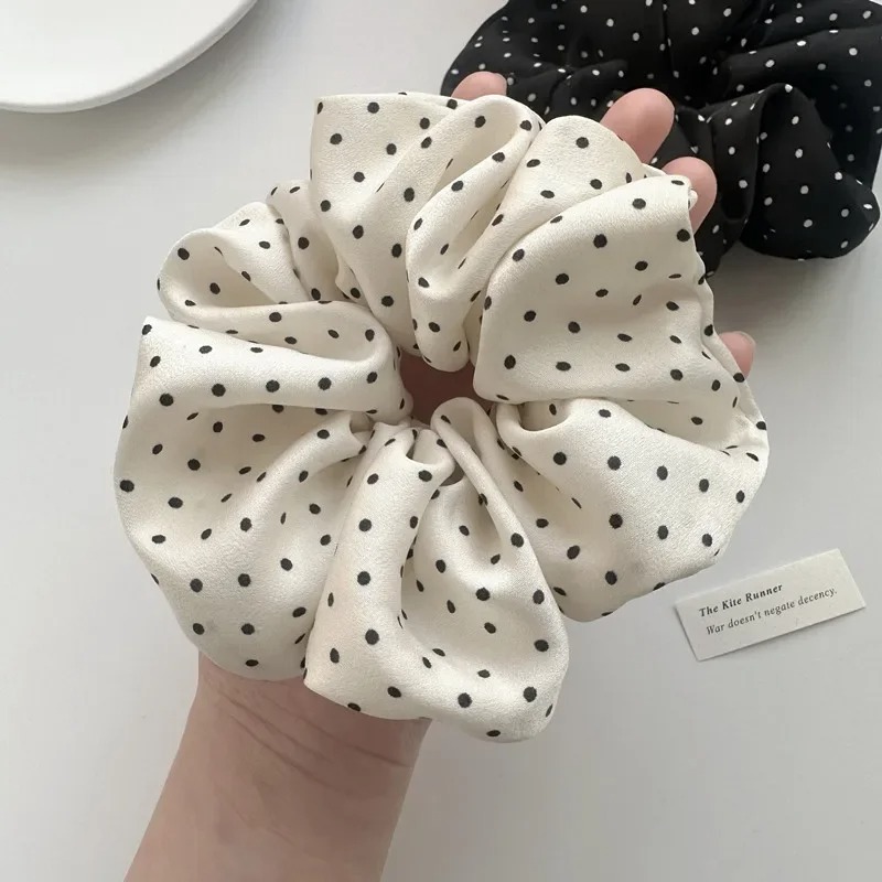 2 個のエレガントなミニマリストヘアシュシュ女性用シルクシミ - Hair Band Elastic のレビューと価格