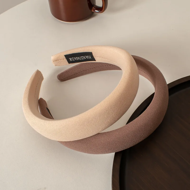 つば広生地秋/冬のヘアバンド女性ワイルド外出韓国甘いヘッドバ - Women'S Accessories Go Outdoors のレビューと価格
