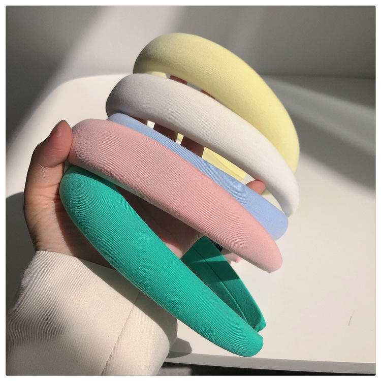 女性の髪のための広い柔らかいスポンジ,ヘアバンド,韓国のファ - Women'S Accessories Go Outdoors のレビューと価格