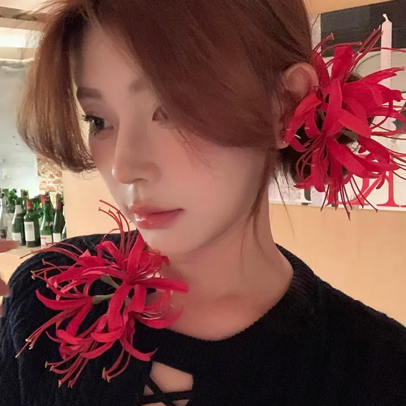 ● 超繊細な花のヘアクリップ海辺の雰囲気クリップ写真ヘアアク - Women Accessories Photos のレビューと価格