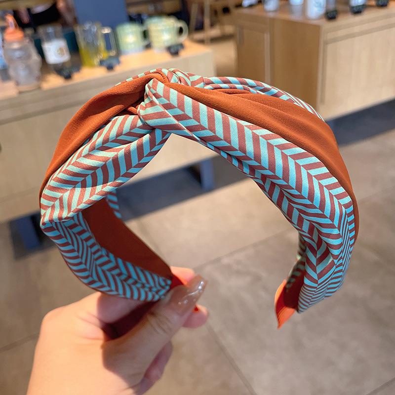 韓国カラーブロック新しいヘアアクセサリーヘッドバンドヘアバン - Women'S Accessories Go Outdoors のレビューと価格