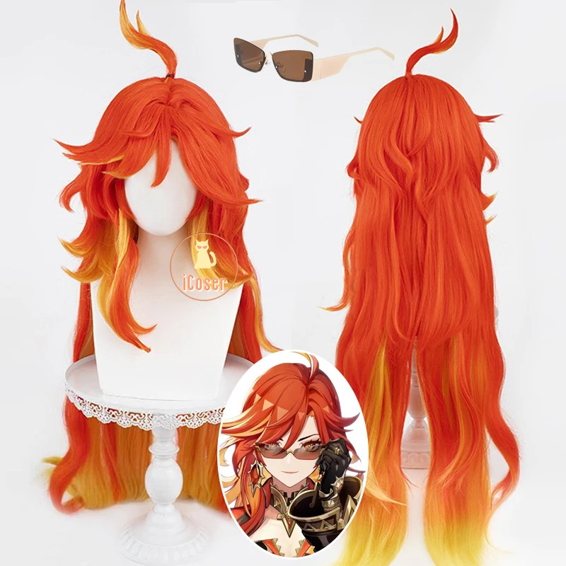 25COSGenshin Impact Mavuika コス - Women'S Red Accessories のレビューと価格