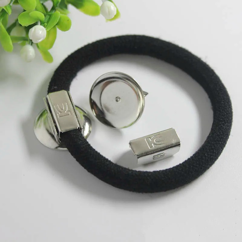 100 個ヘアバンドベース設定ニッケルフリー 18 ミリメー - Hair Band Elastic のレビューと価格
