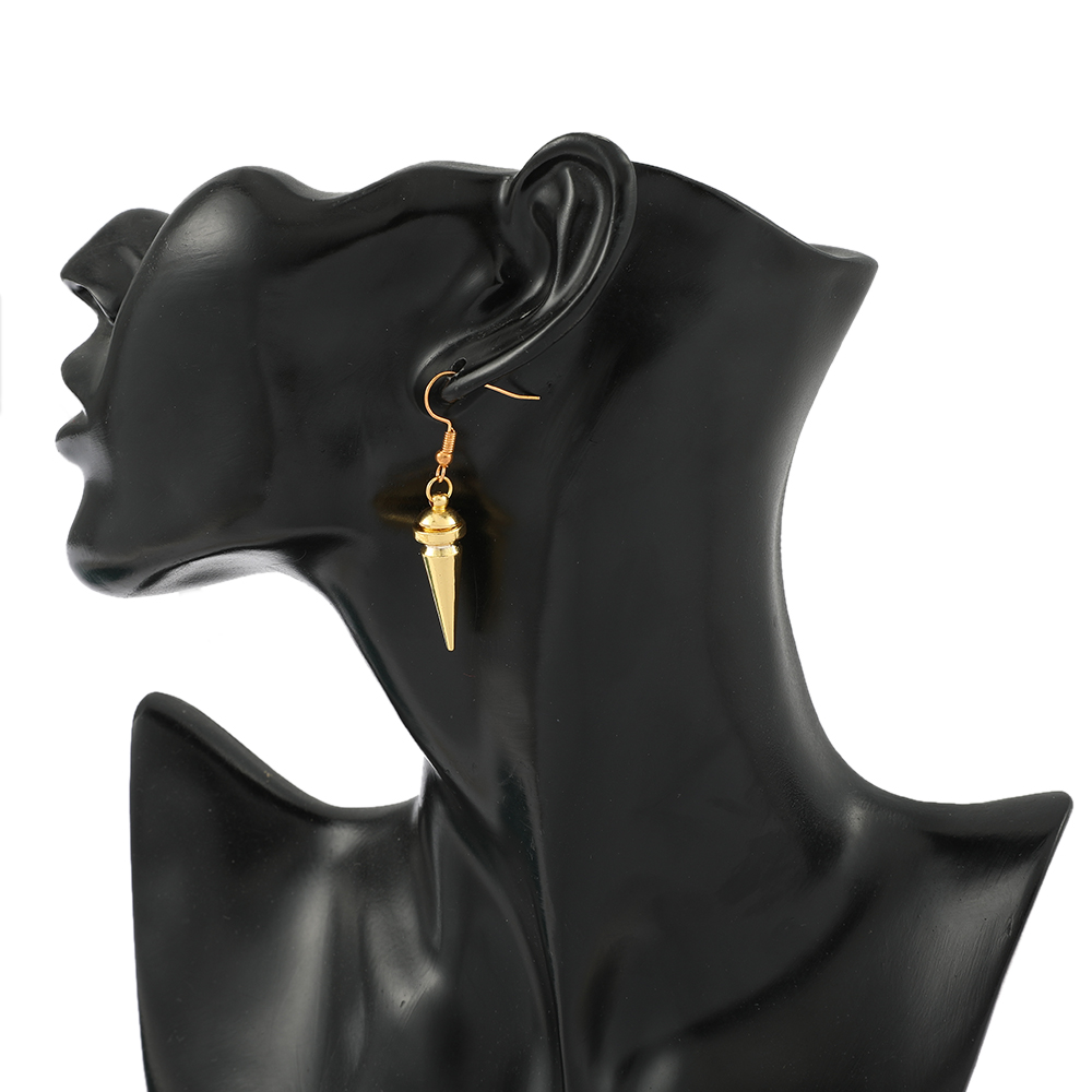 ファッションアニメゴールデンカラー千枚通し針ミニマリストイヤ - Women Accessories Trendy のレビューと価格
