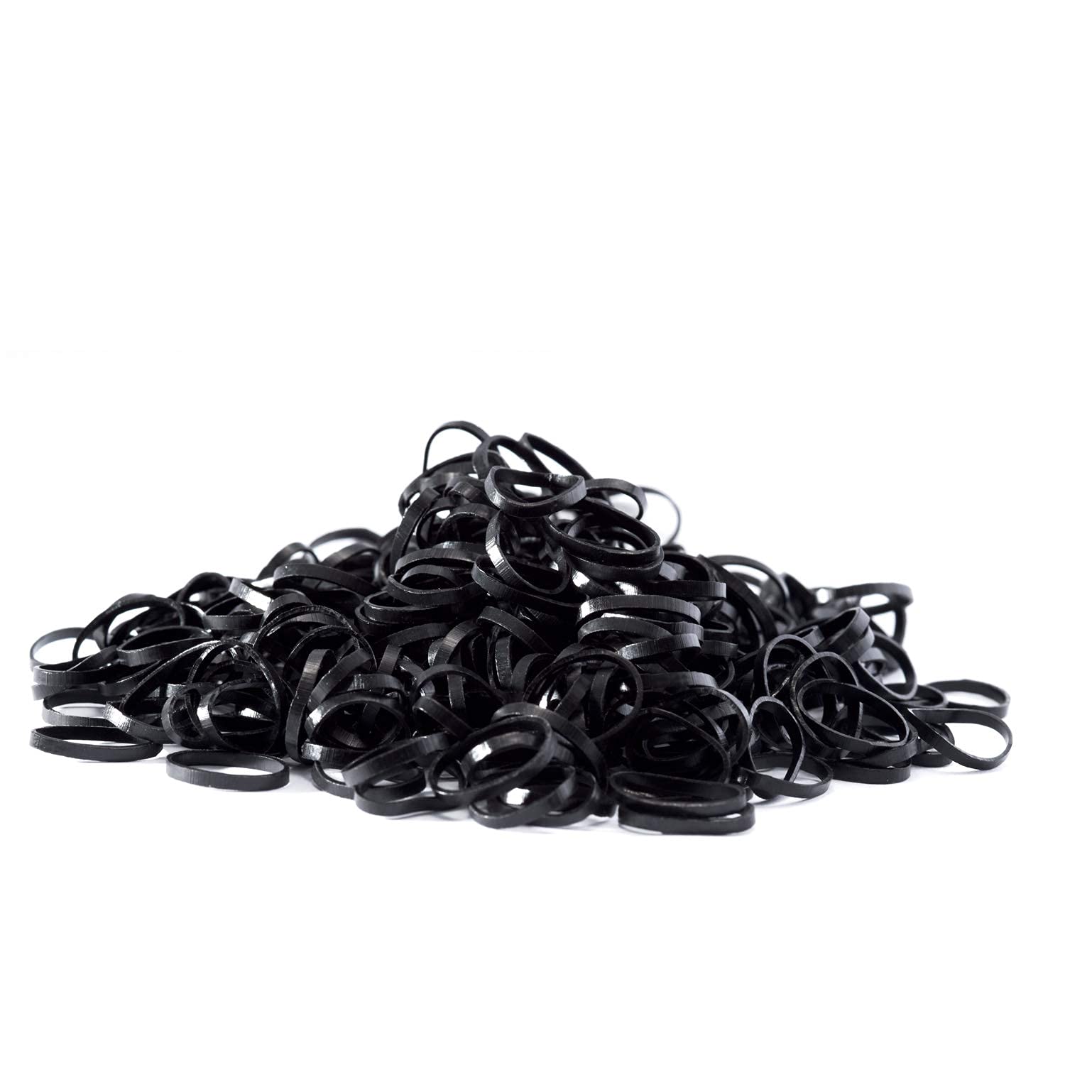 1000個パック 弾性ヘアゴム 滑り止めゴムヘアバンド 女の - Hair Band Elastic のレビューと価格