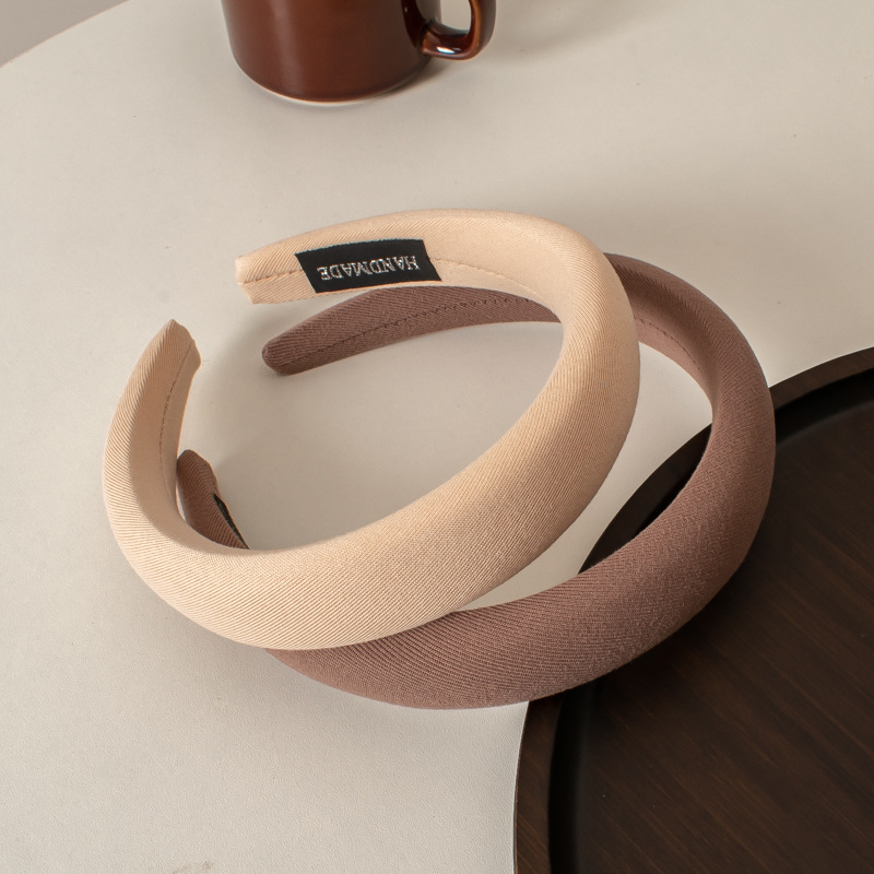 つば広生地秋/冬のヘアバンド女性ワイルド外出韓国甘いヘッドバ - Women'S Accessories Go Outdoors のレビューと価格