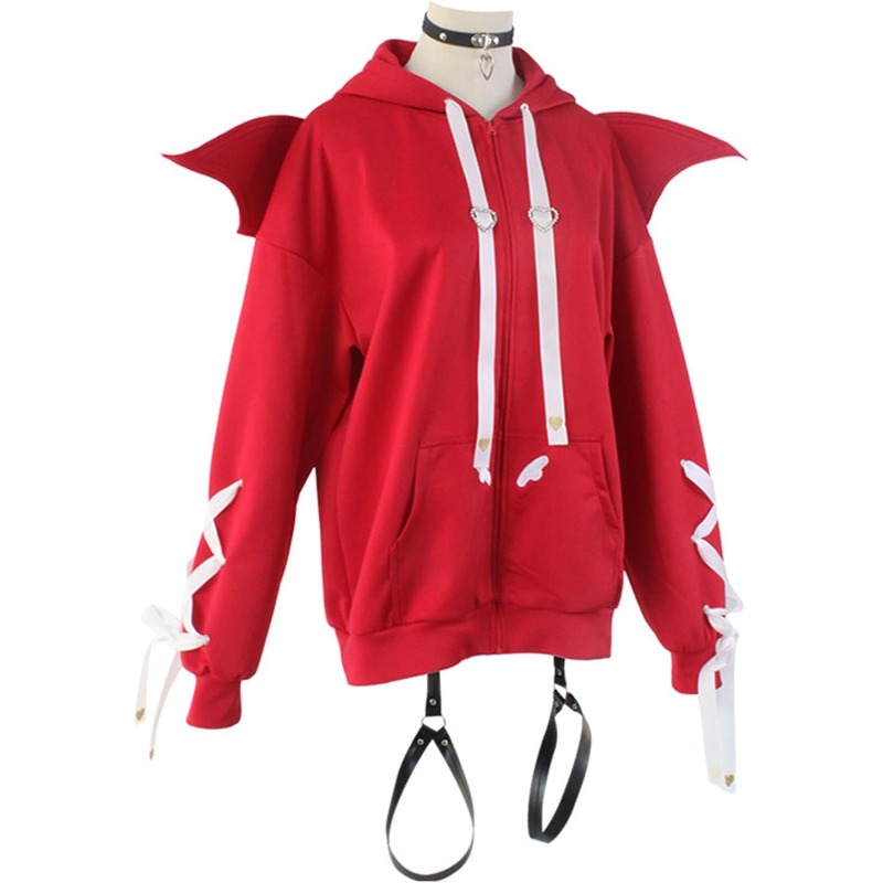 ゲームレインアメコスチュームアンカーガールズコスプレレッドフ - Women'S Red Accessories のレビューと価格